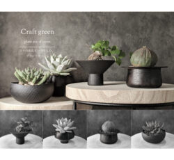 株式会社浅田漆器
山中漆器Craft green:日々の暮らしをいつくしむプラントポット。